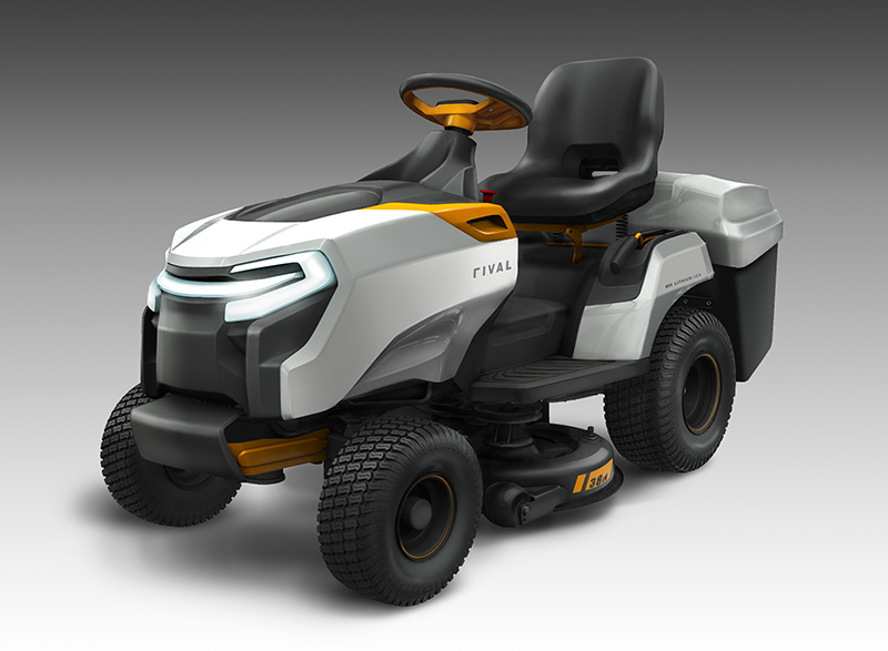 BATTERY REAR DISCHARGE RIDING LAWN MOWER