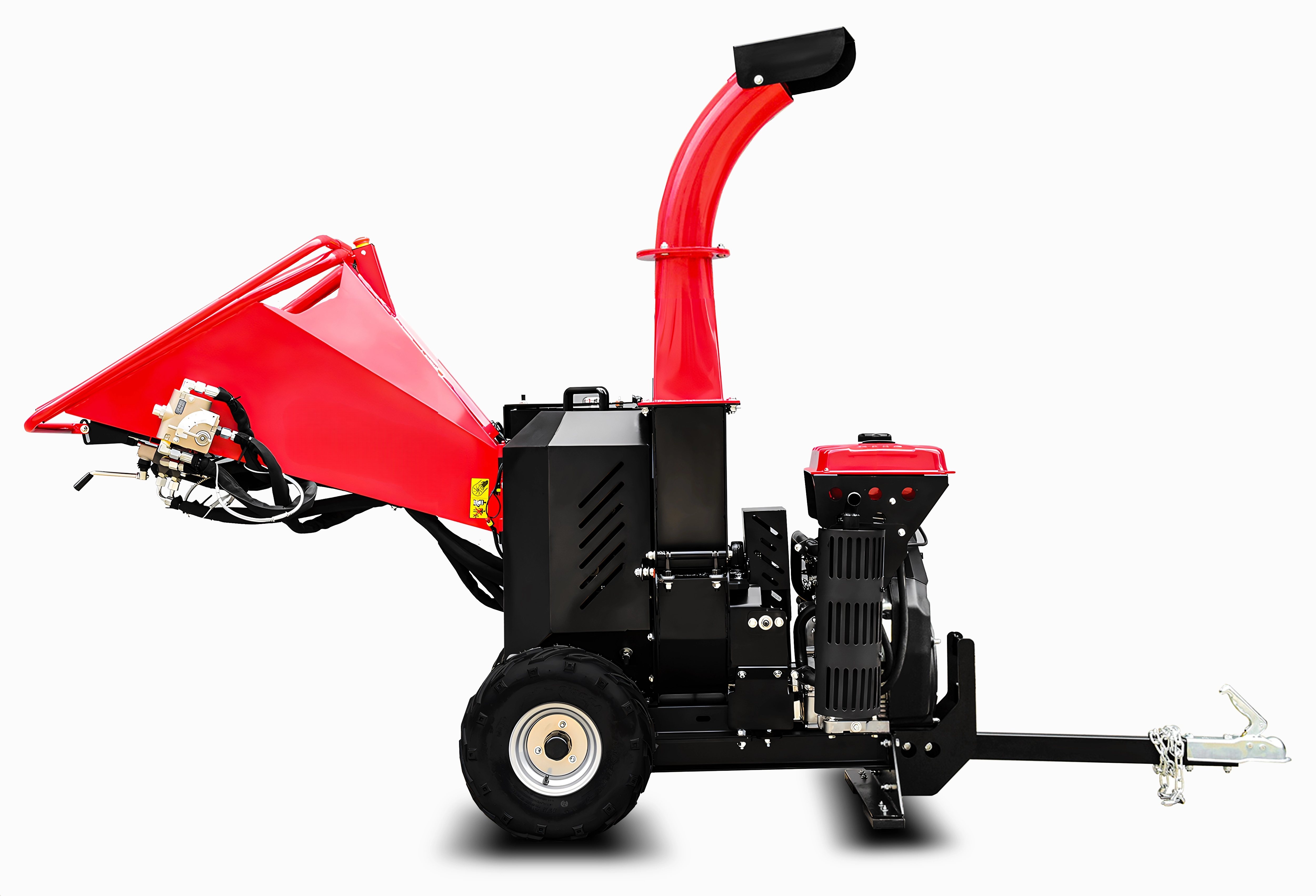 5 INCH 27SF HYDRAULIC 27HP WOOD CHIPPER 