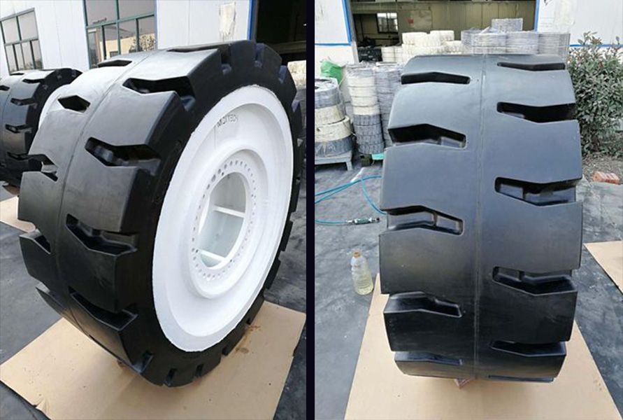Wrapped solid tyre 优势