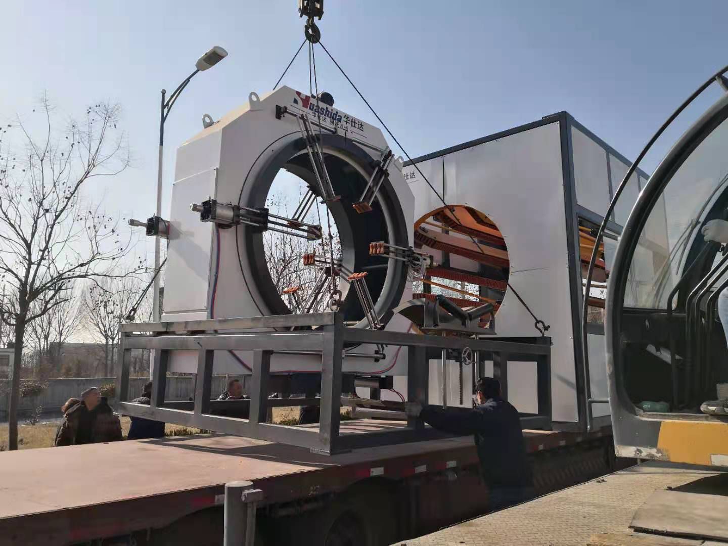 отправка линии трубы оболочки