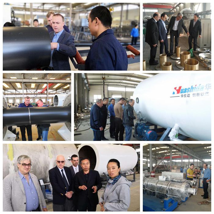 PE cover customer visit