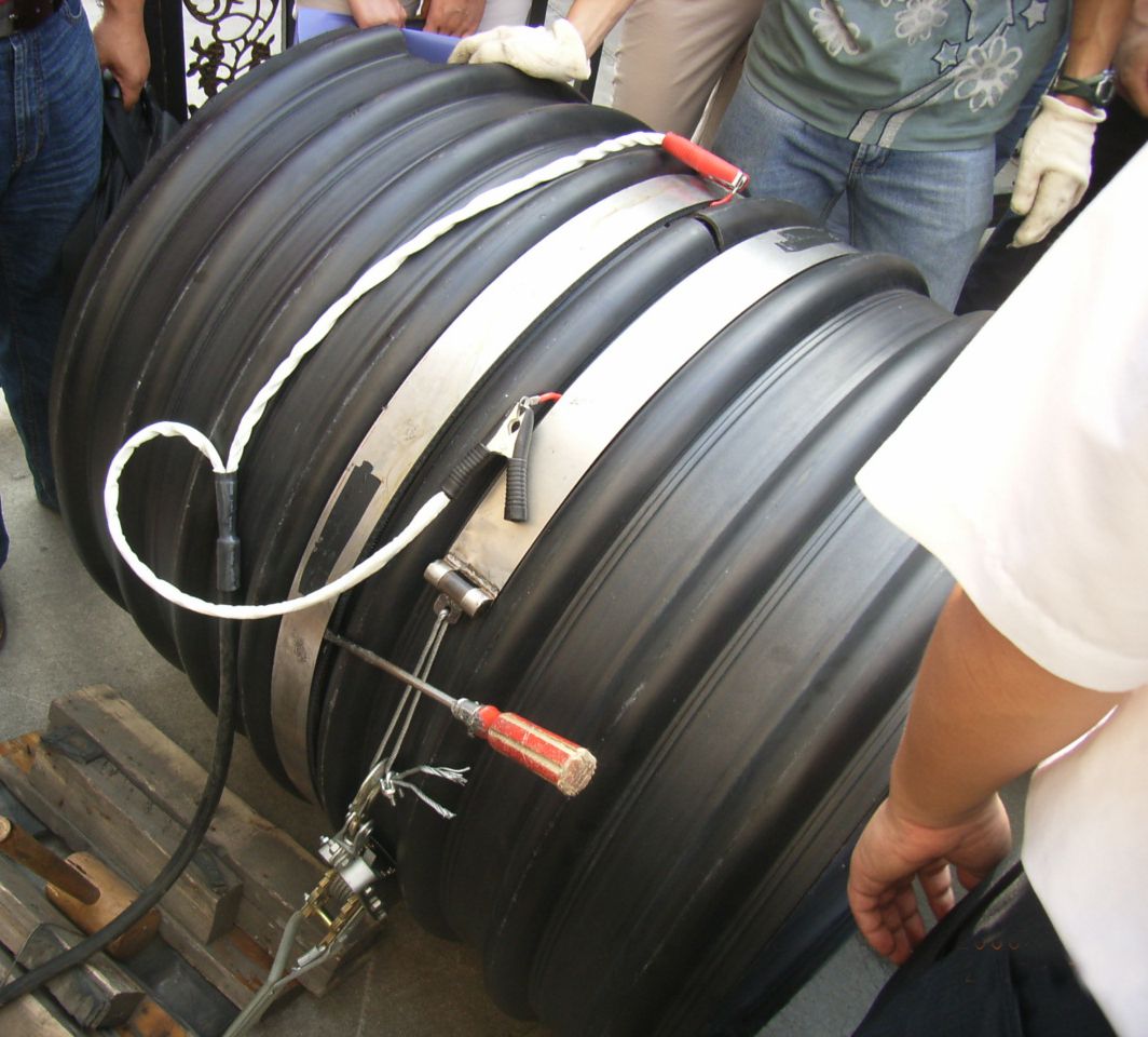 metal reinforced HDPE corrugated pipe (2)