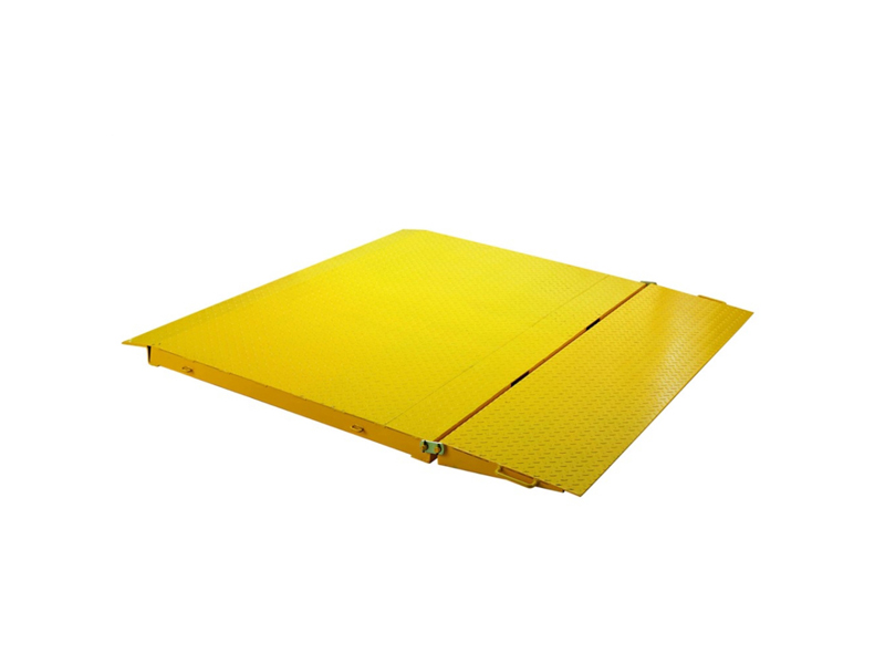 6.5T Folding Steel Container Ramp with Flip Over Bridge ZK F-CRN65