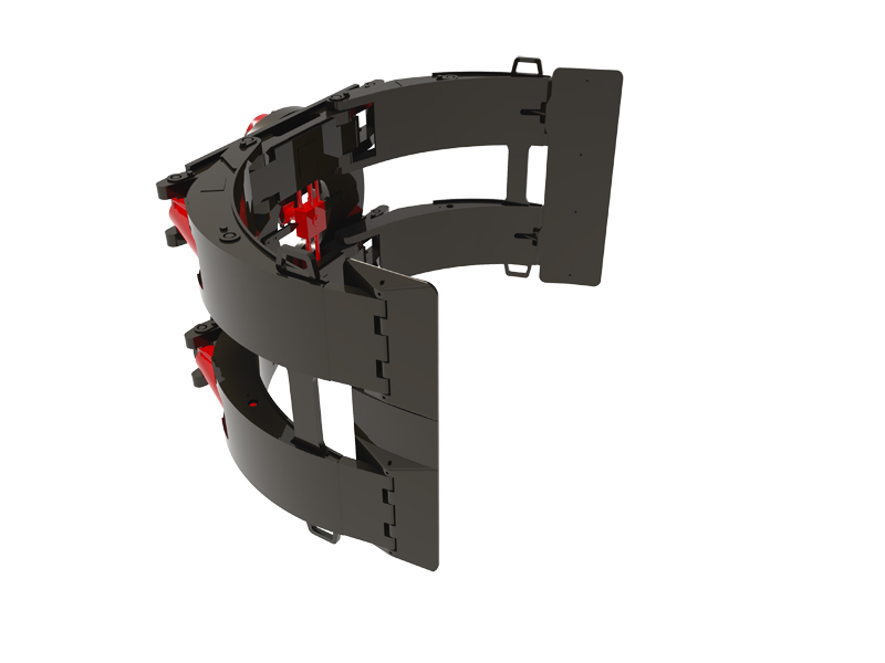 360° Forklift attachment Paper Roll Grab ZK F-ZJJ3A30-1800