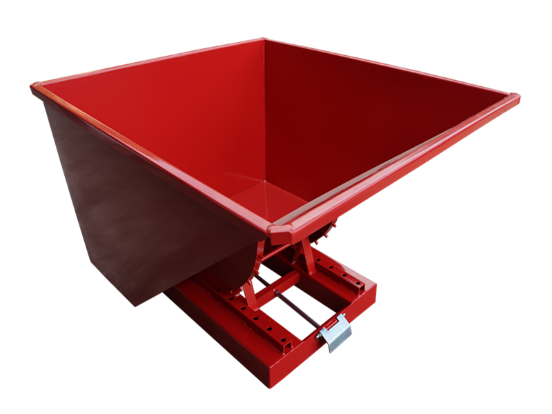 Heavy Duty Steel Self-Dumping Hoppers, Tipping Bin ZK F-TS