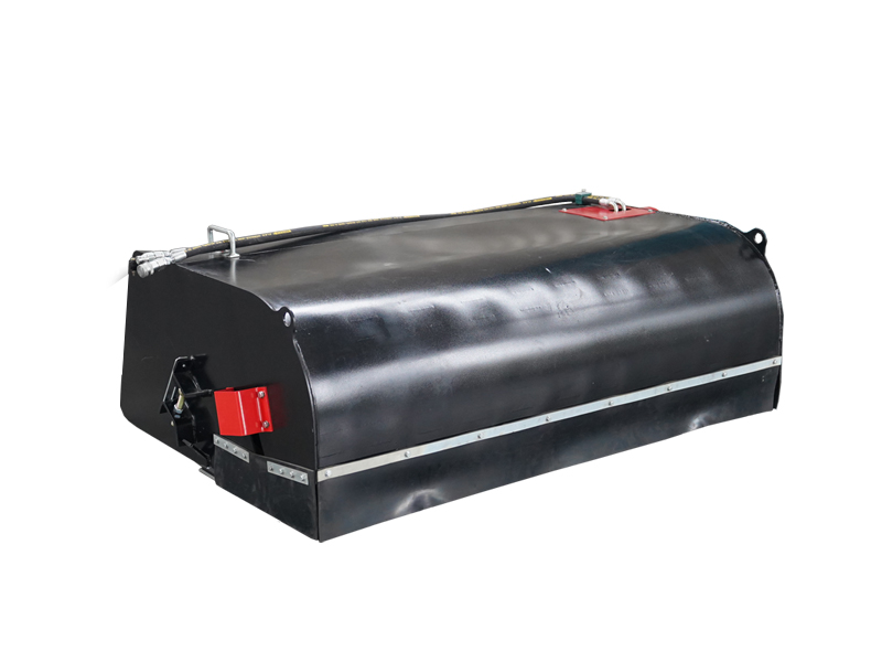 Skid Steer Sweeper Bucket, Pick-up Hopper Broom ZK S-BB1830(72IN)-MP1140