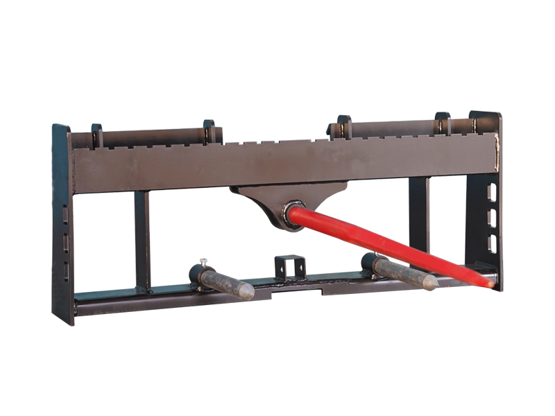Skid Steer 49" width Pallet Fork Attachment and 42" Hay Bale Spear for Skid Steer
