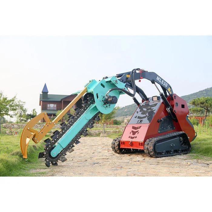 Rubber Track Skid Steer Loader