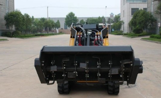 Rotary Tiller Skid Steer Attachment