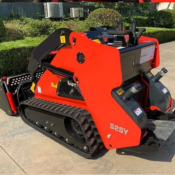 Pilot Hydraulic Operate Skid Steer Loader ML525 Seriel Mattson Mini Skid Steer Loader