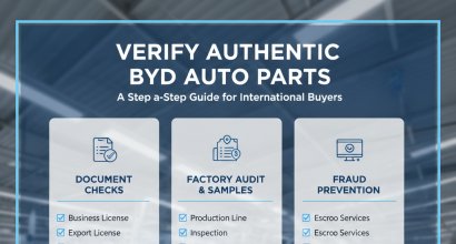 How Overseas Buyers Can Verify a Reliable China BYD Auto Parts Supplier – Practical Verification Guide with Real Case Study
