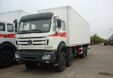 BEIBEN8x4 3138PZ Cargo Van Truck 