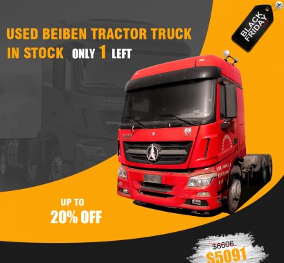 BEIBEN V3 6X4 EUROIV 375hp TRACTOR TRUCK 