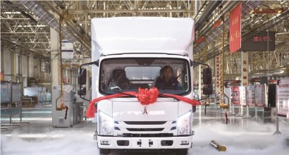 Beiben's first new energy light truck product released and delivered