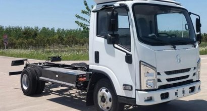 Beiben pure electric light truck is announced