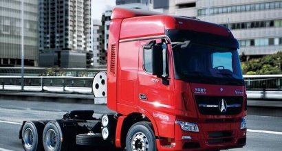 Beiben Heavy Truck launched 16 new V5 models and set a sales target of 12,000 units by 2026!