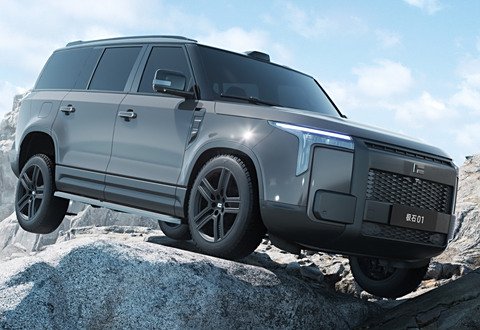 JISHI Rox 01 Extended Range Car All-purpose 7-seat 2023 Hybrid EV