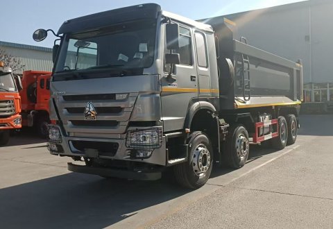 HOWO 8x4 U-shape 430hp 22cbm 30ton Dump Truck Tipper Truck for Algeria