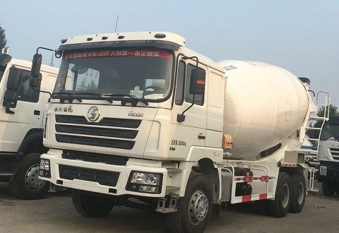 Shacman F3000 6x4 340hp 9m3 Concrete Mixer Truck