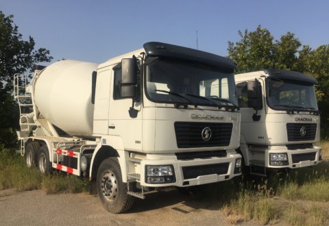 SHACMAN F2000 6X4 340hp 8m3 mixer truck 