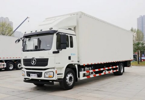Hot Sale SHACMAN L3000 4X2 Van Cargo Truck