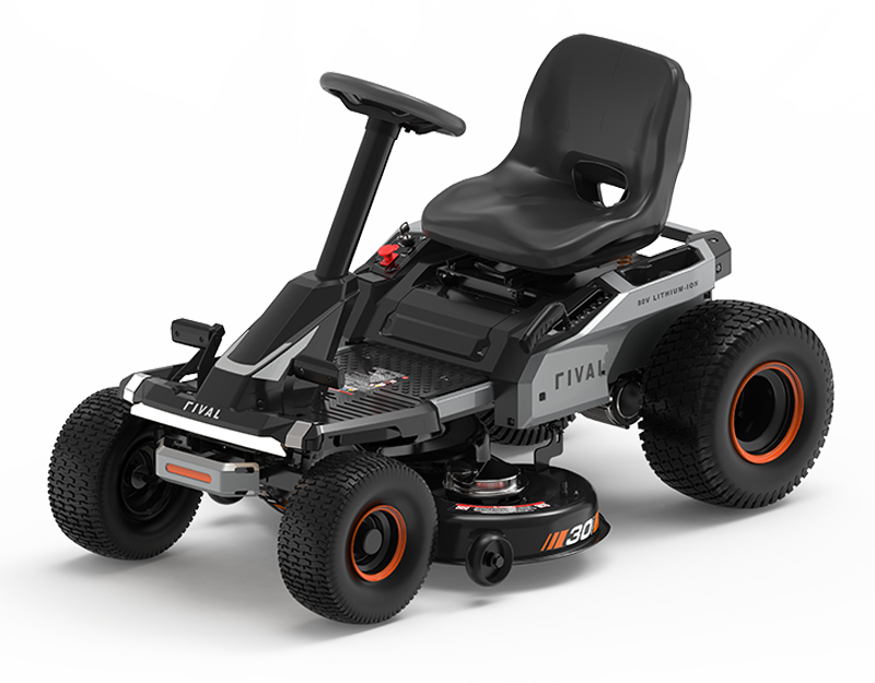 Rival Steering Battery Riding Lawn Mowers