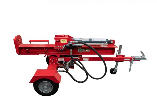 Log splitter loading