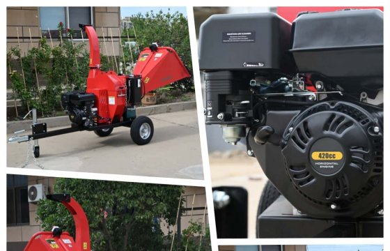 HGC155 AutoFeed Hydraulic System wood chipper details