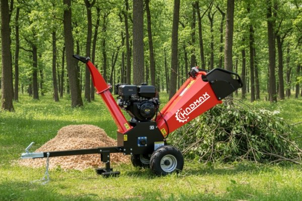 Quantity production of KNDMAX wood chipper