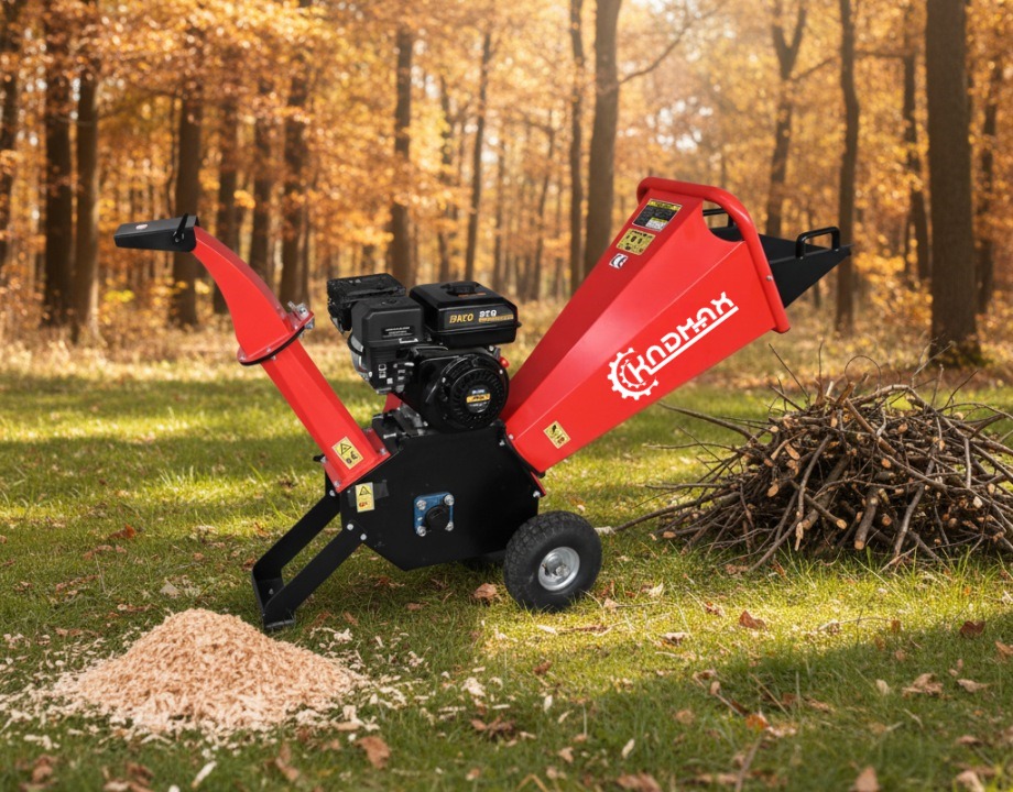 GC6053 3inch RATO 212cc 7hp Gasoline Engine Powered 360 Degrees Rotating Discharge Chute Drum Wood Chipper