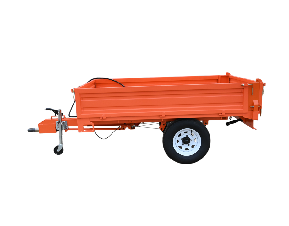 7CX-1.5 1.5Ton single axle Rear-tipping hydraulic self-unloading Farm Trailer 