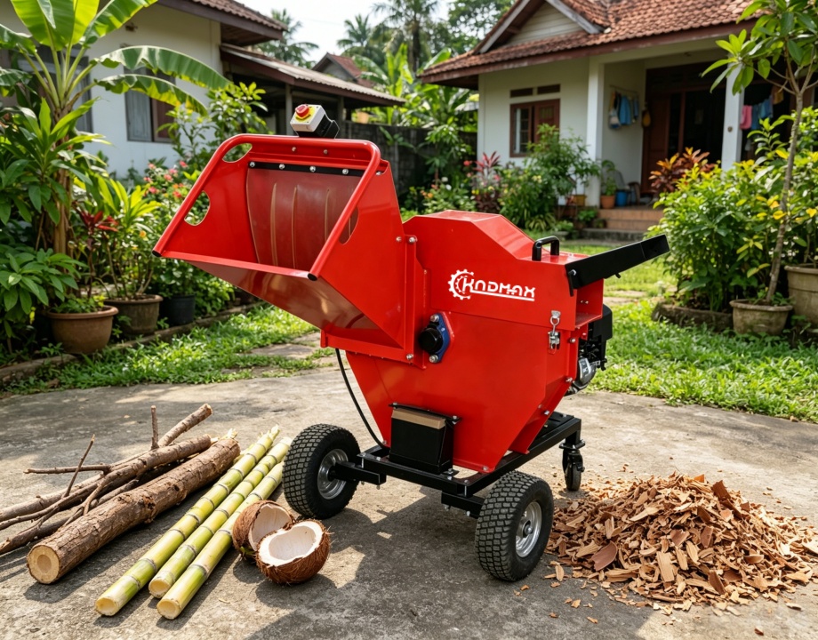 DCS1511 420cc 15hp Gasoline Engine Powered Disc Wood Chipper 
