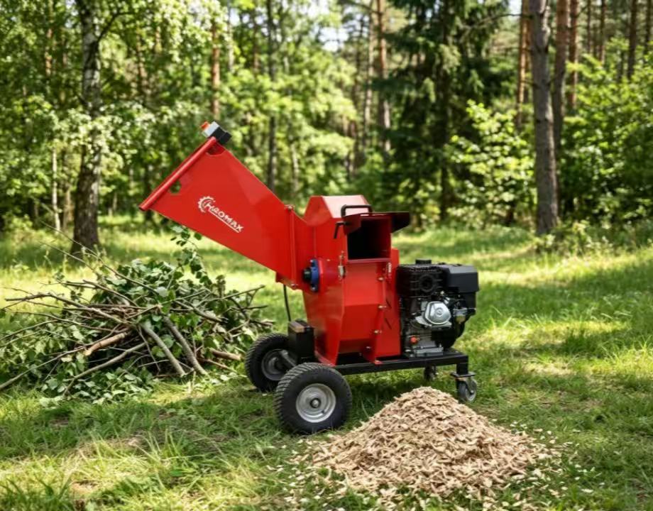 DCS1511 420cc 15hp Gasoline Engine Powered Disc Wood Chipper 