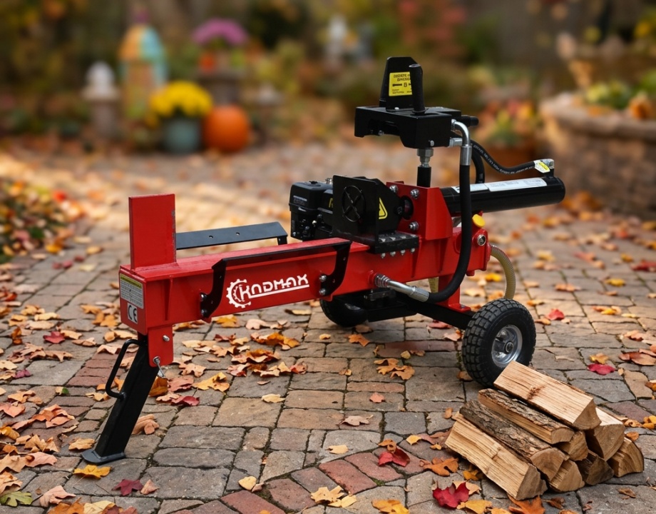  HBWS15A 212cc 7hp Gasoline Engine Half Beam Log Splitter