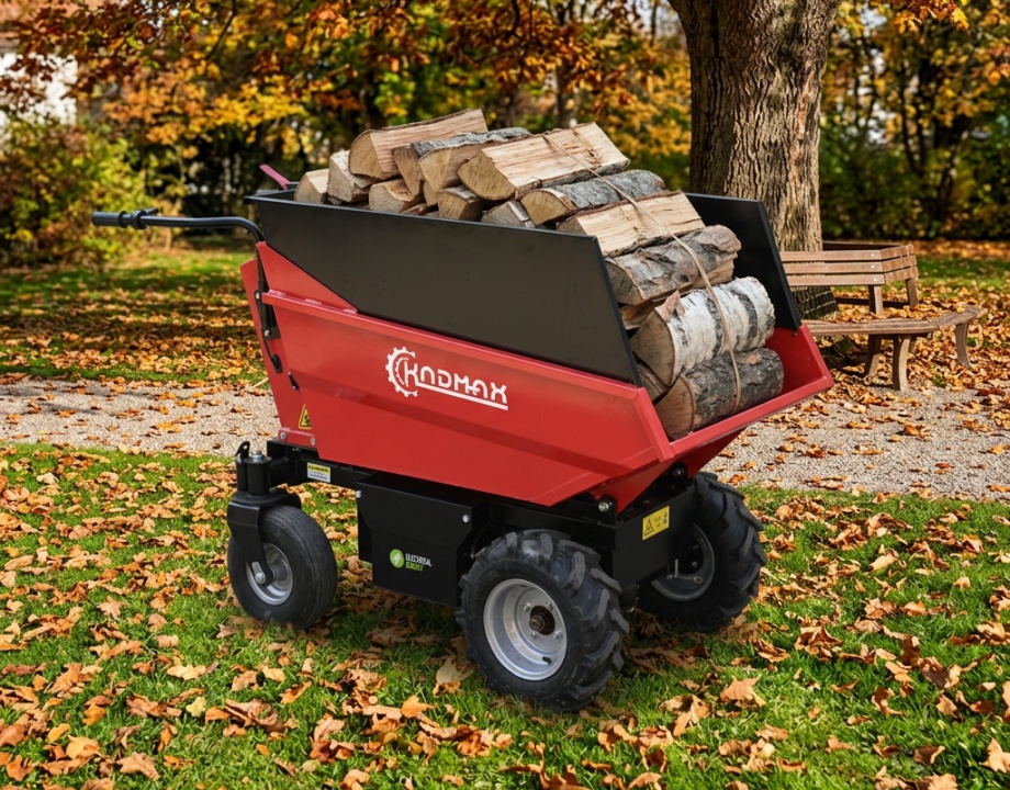 ED500H With Protective Cover ​Hydraulic Tipping 1000W DC Motor 48V Battery Powered Lead-acid Battery Electric hydraulic dumper